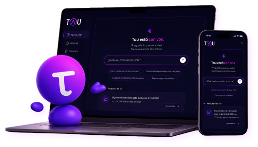 Tau en desktop y mobile